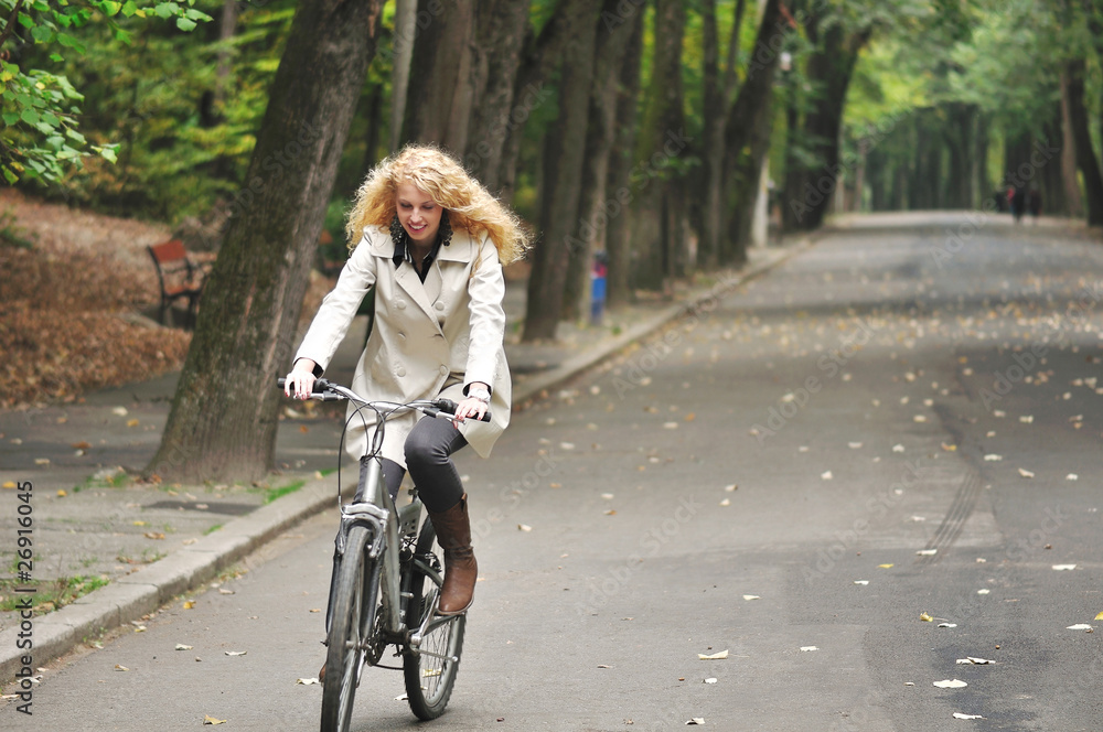 biking in park biking in park