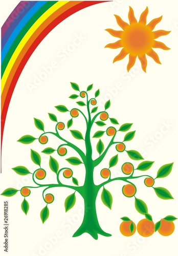 tree orange