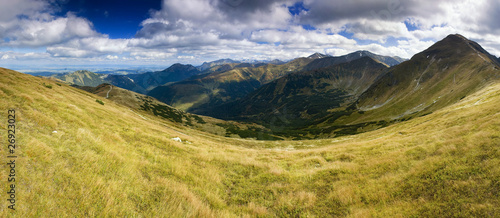 Fototapeta Naklejka Na Ścianę i Meble -  Panorama in Mountains