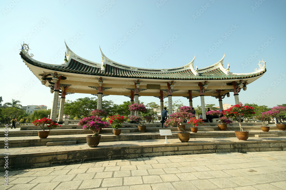 Fototapeta premium china style building