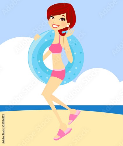 bikini girl