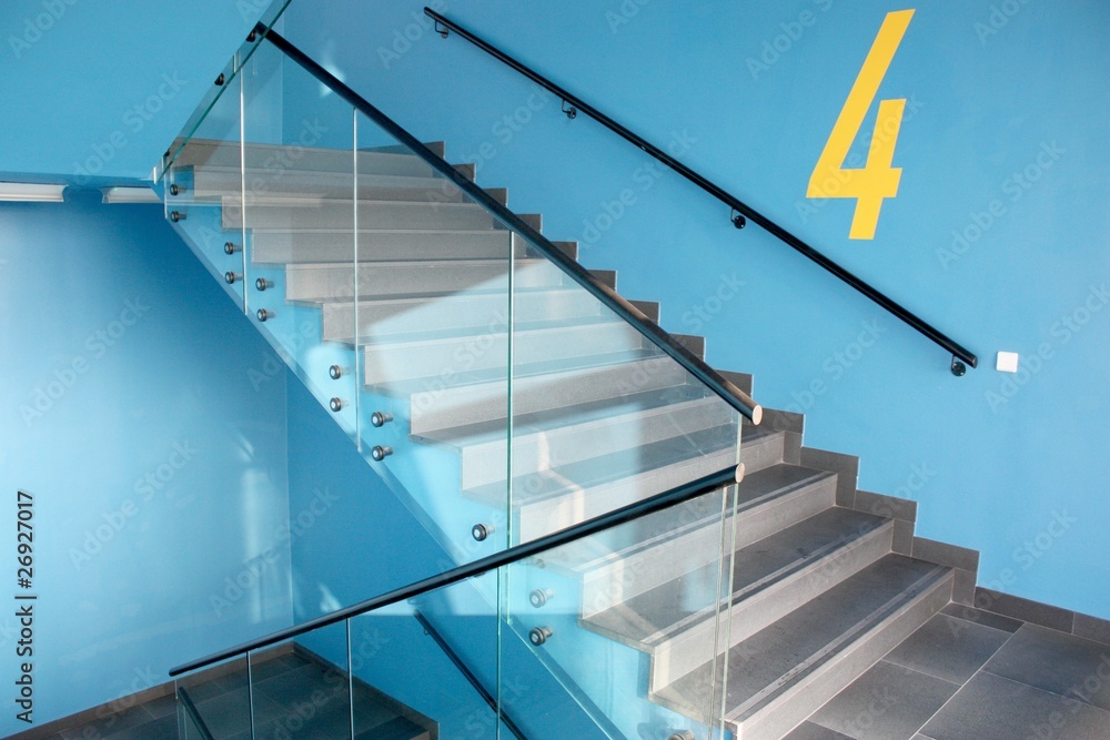 Fototapeta Modern staircase