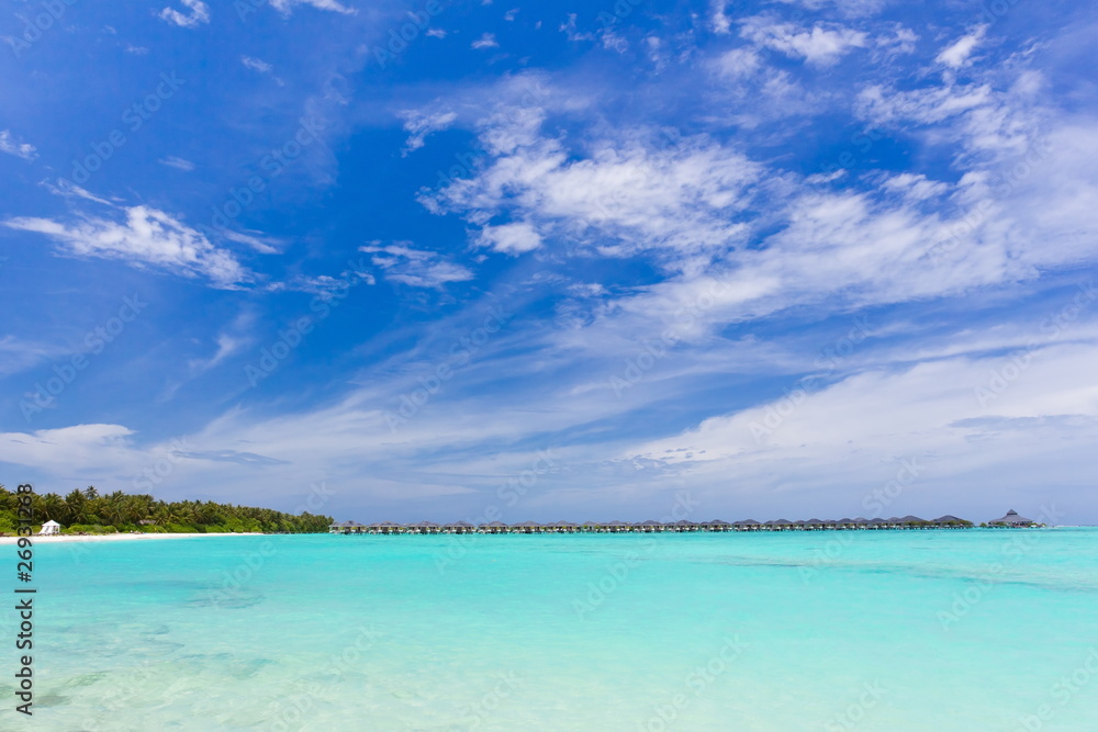 Maldives seascape