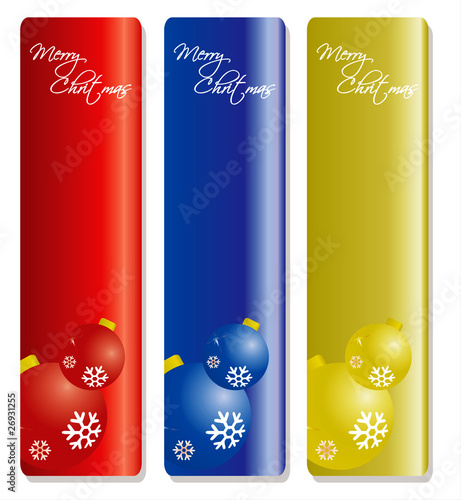 Segnalibri natale con palle