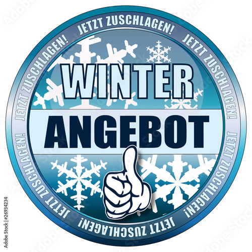 Winter Angebot - jetzt zuschlagen!