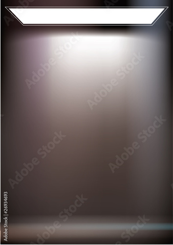 Background with lighting softbox