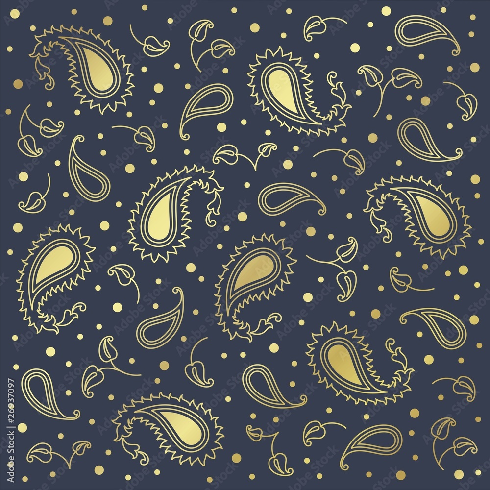 paisley design swatch paisley design swatch