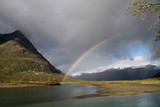 Regenbogen in Lappland
