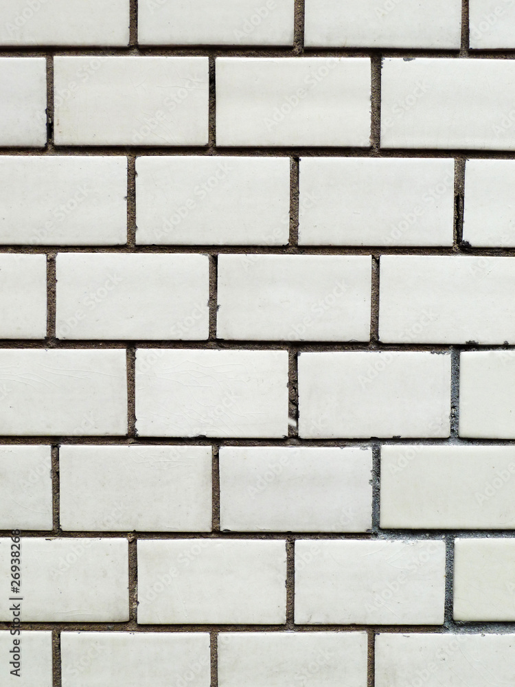 Obraz premium Mauer weiß