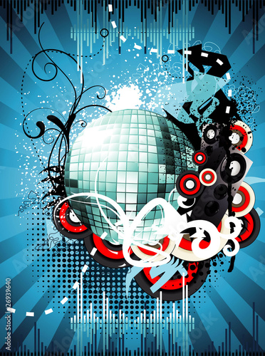 party ball vector illustration