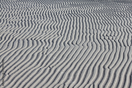 Sandwellen bei Ebbe
