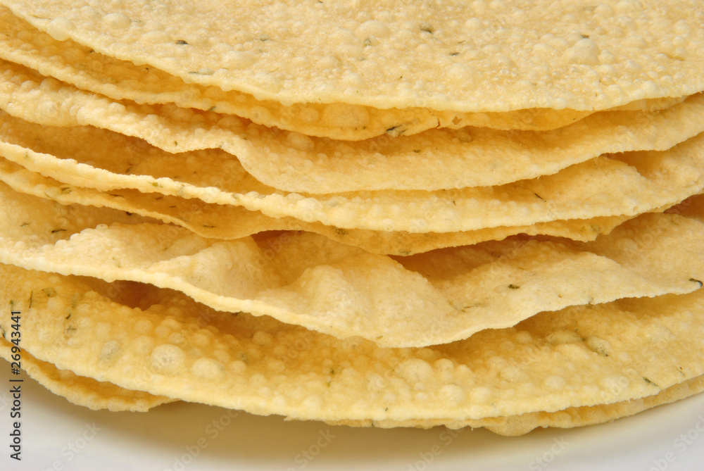 Fladenbrot aus Linsenmehl