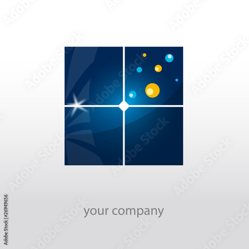 logo entreprise, panneau solaire