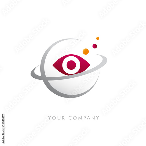 logo entreprise, oeil