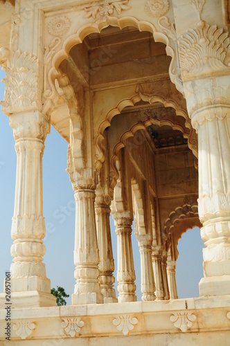 arcades au fort rouge d'Agra