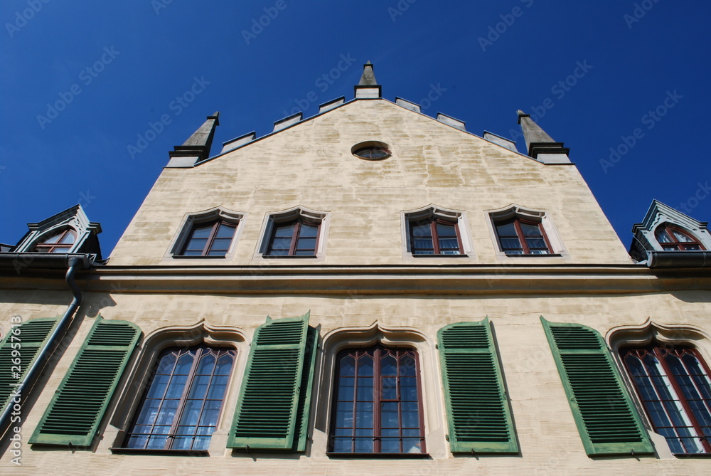 Obraz premium Hausfassasde Schloss