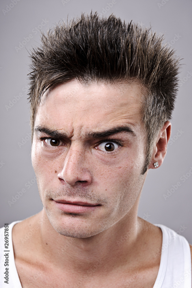 Fototapeta premium Silly funny face