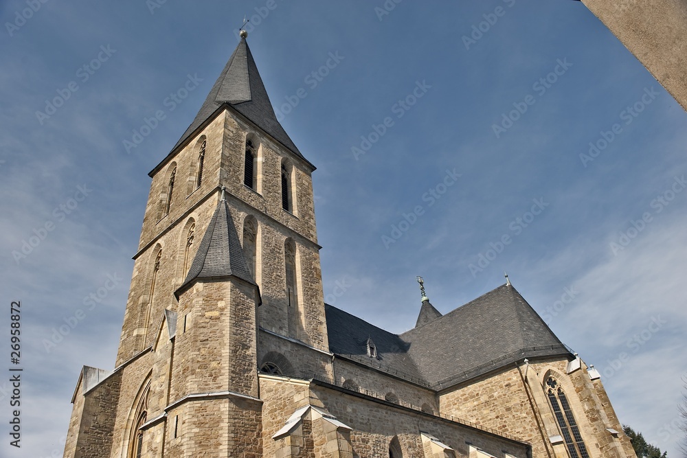 Fototapeta premium Boedingen_Kirche