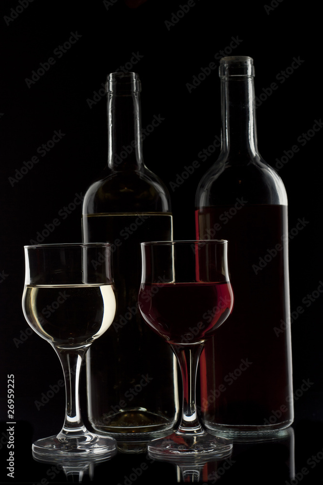 red and white wine red and white wine