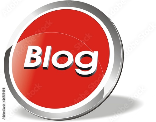 bouton 3D blog
