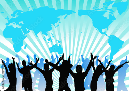 people hurray for Success