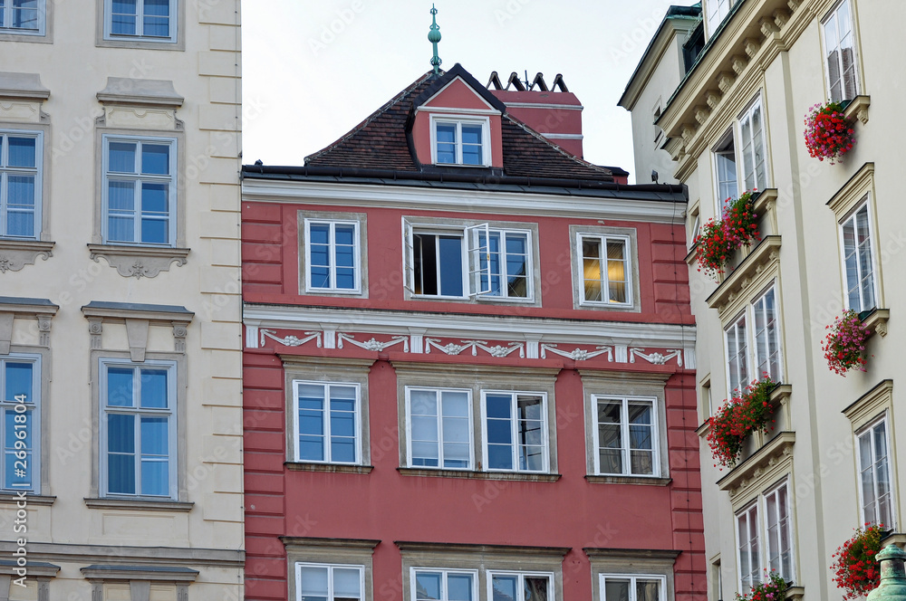 Naklejka premium wiener altbauhaus
