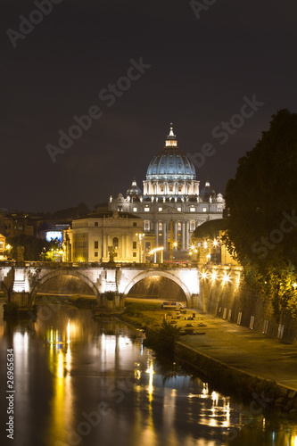 Rom bei Nacht, Italien