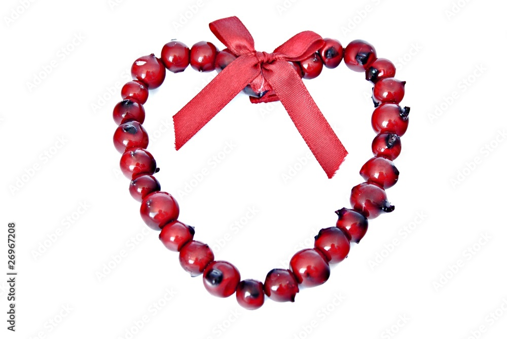 Obraz premium Corazon con lazo