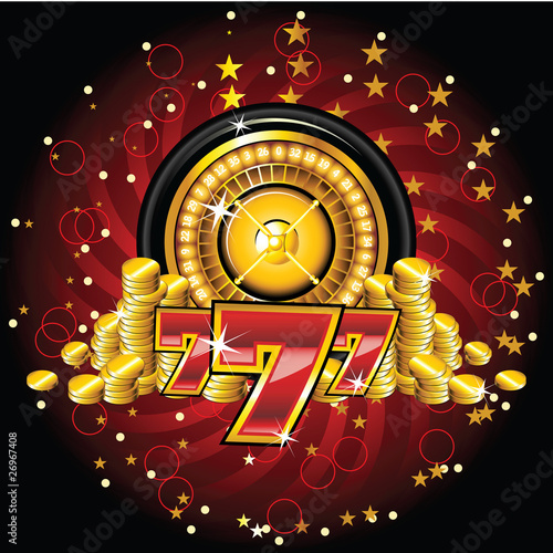 golden roulette wheel
