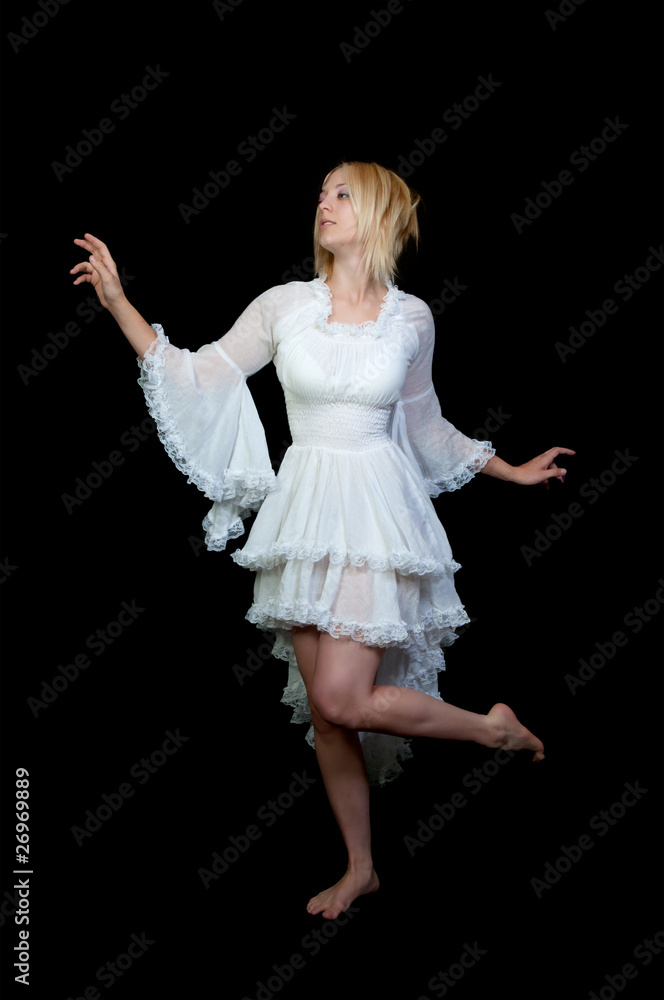 Naklejka premium Beautiful Woman