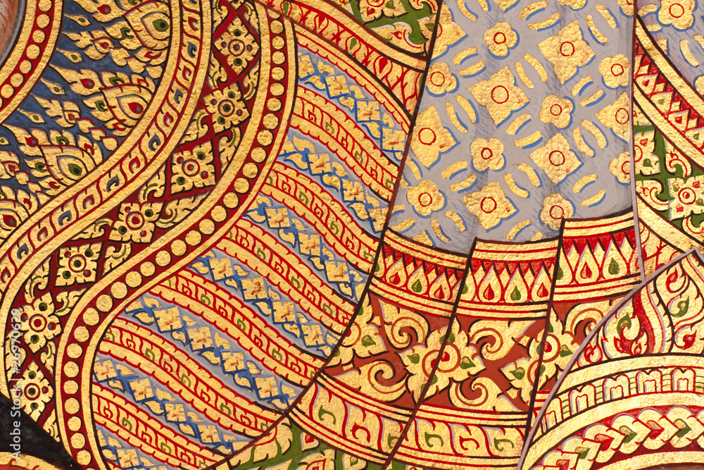 Thai patterns. Thai patterns.