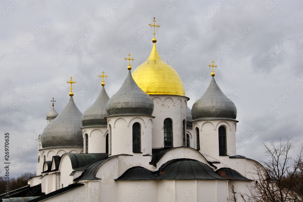 The dome of St. Sophia Cathedral