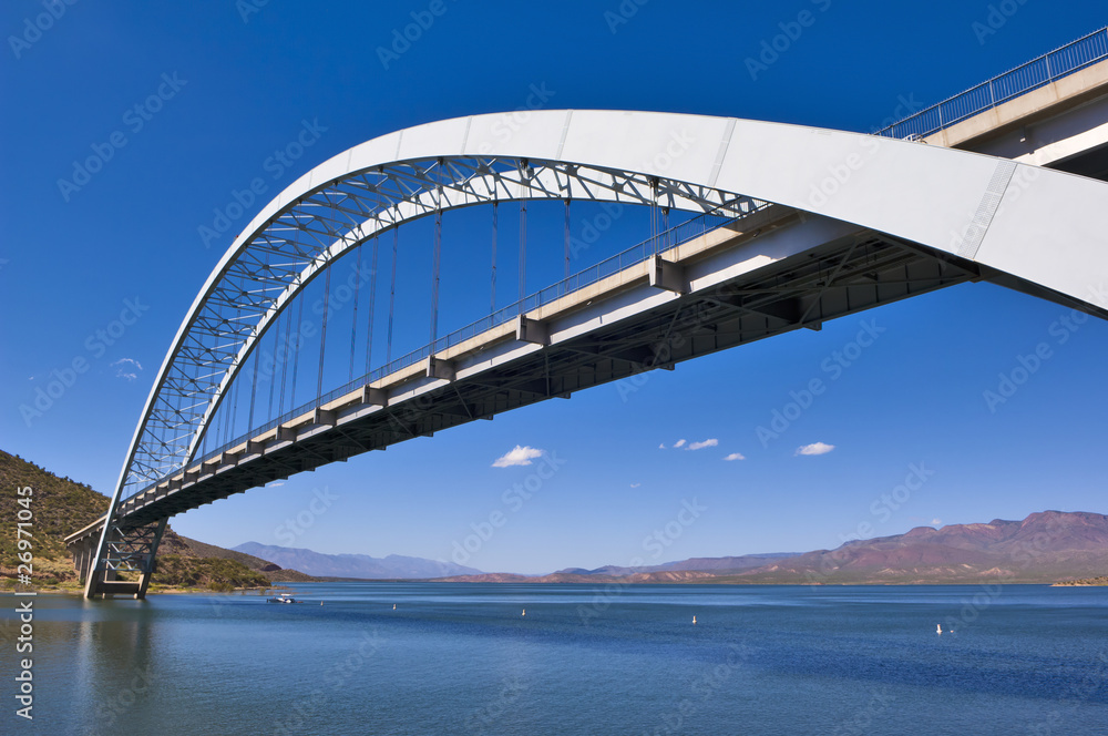 Roosevelt Lake Bridge Arizona