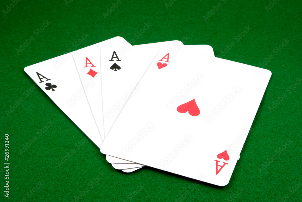 Obraz premium 4 aces