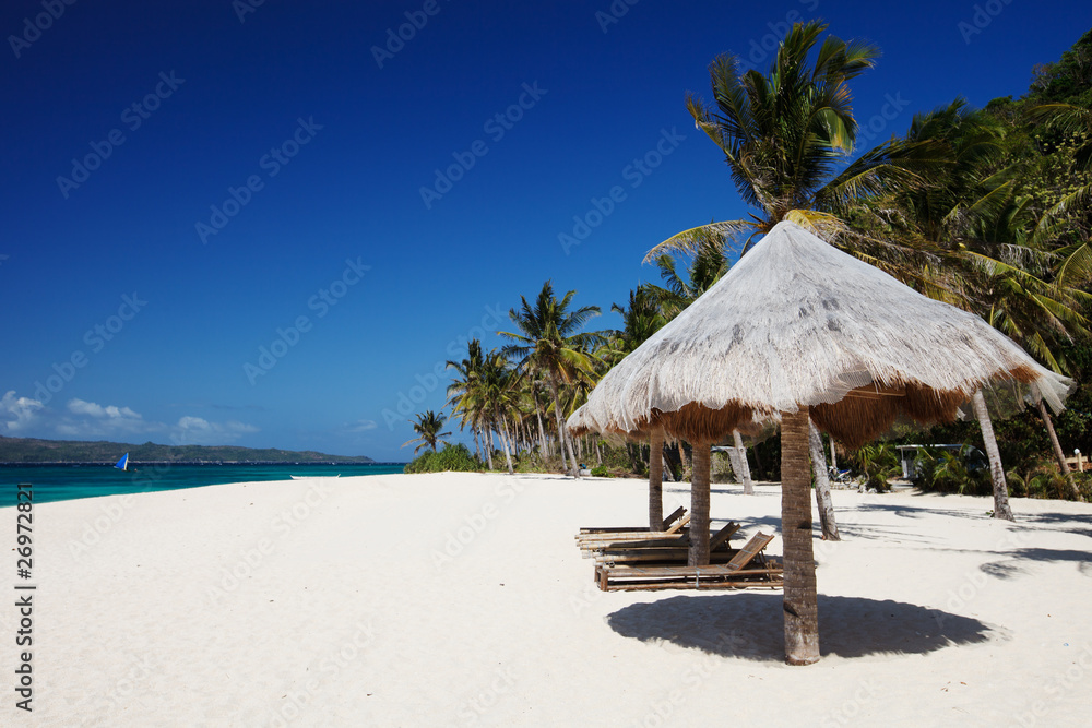 Fototapeta premium Perfect tropical beach vacation