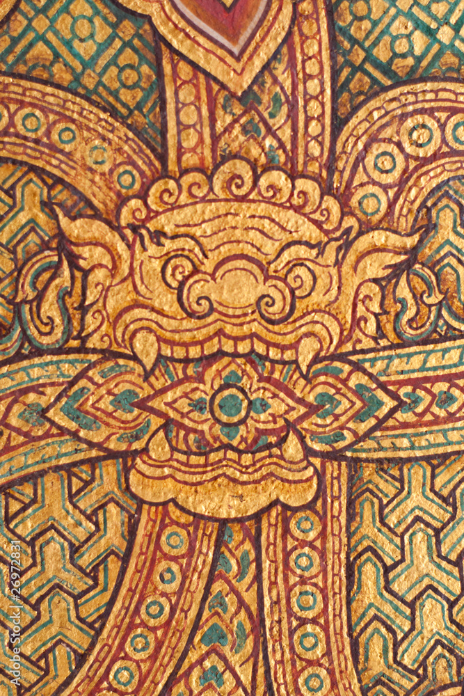 Thai patterns.