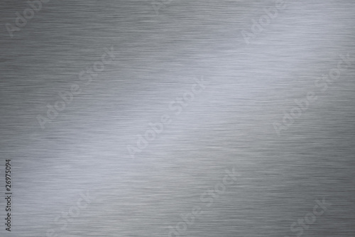 Brushed grey stainless steel metal texture background