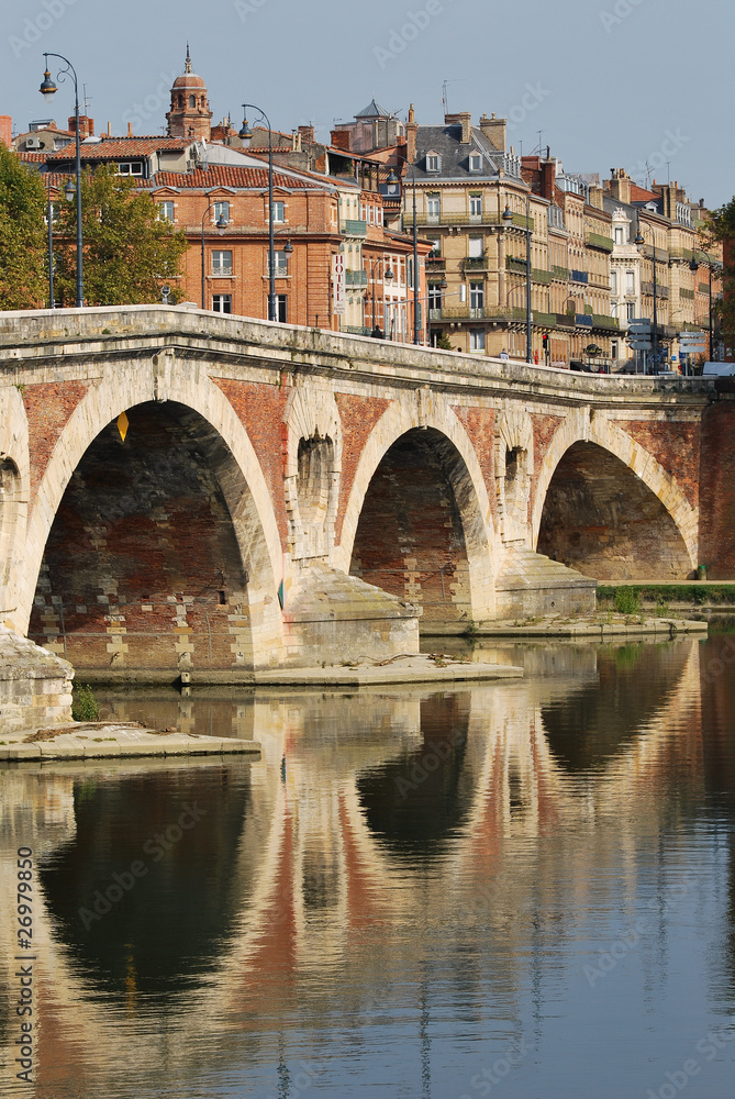 Obraz premium Le Pont Neuf de Toulouse