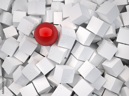 Cubes and sphere