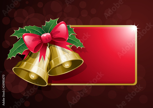 Christmas bells banner