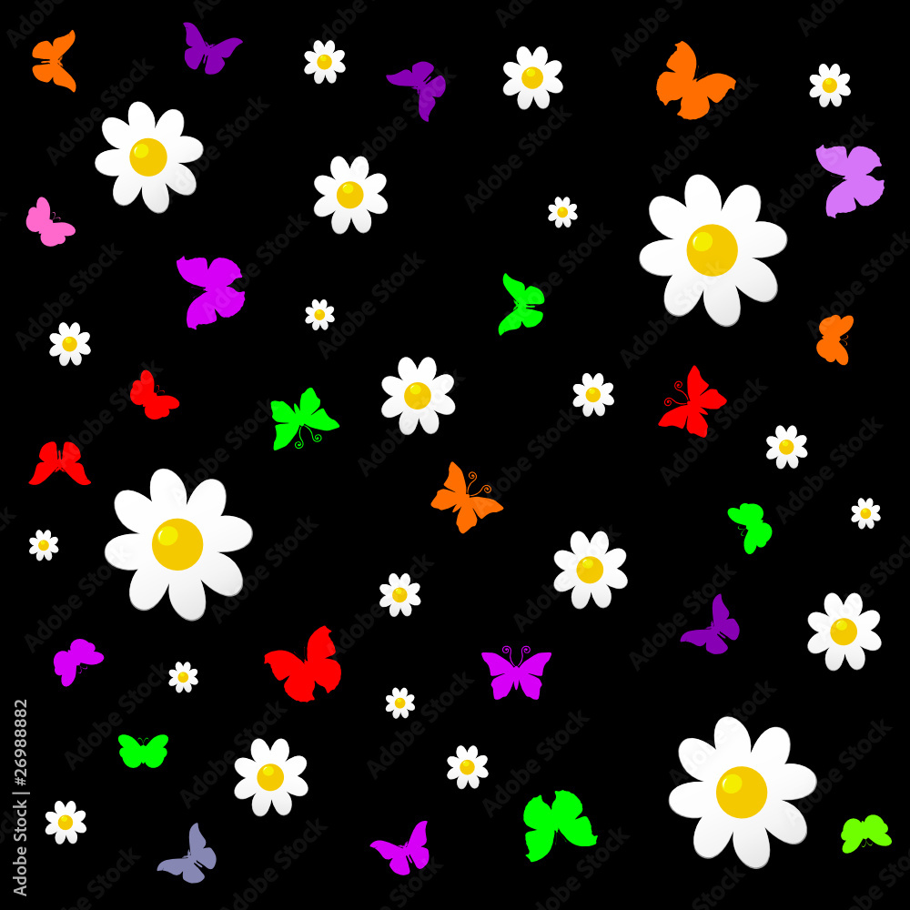 background with butterflies illustration background with butterflies illustration