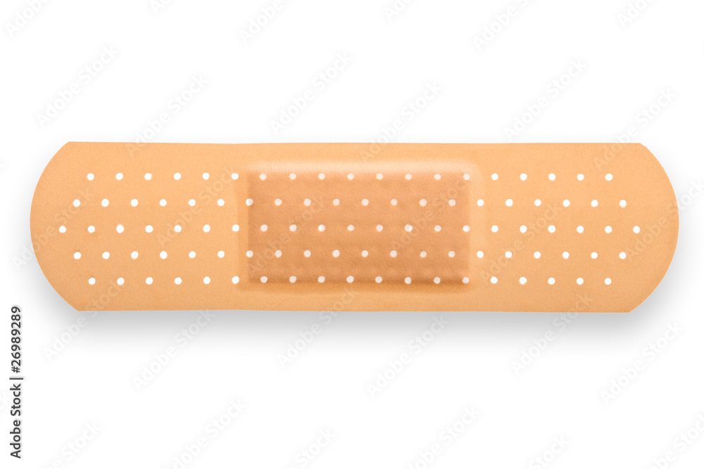A view of an adhesive plaster A view of an adhesive plaster