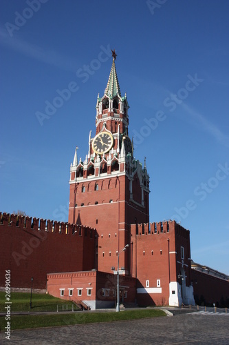 Moscow. Kremlin. Spasskaya tower.