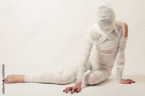 Bandaged mummy