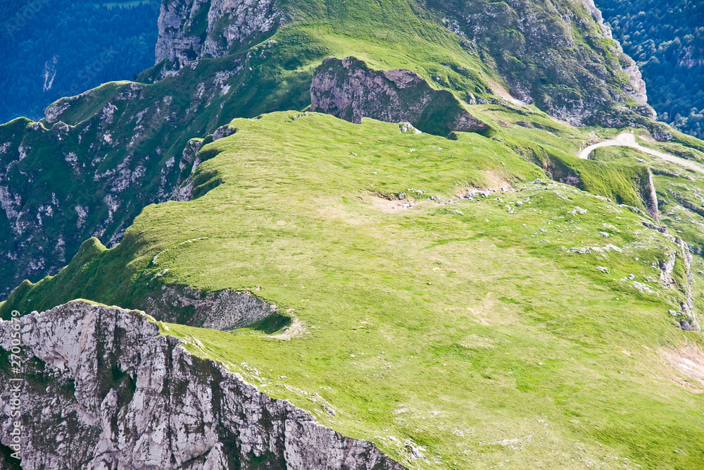 Fototapeta premium julian alps in the summer, slovenia