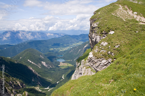julian alps in the summer, slovenia