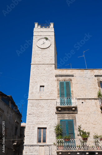 Clocktower. Ruvo di Puglia. Apulia.