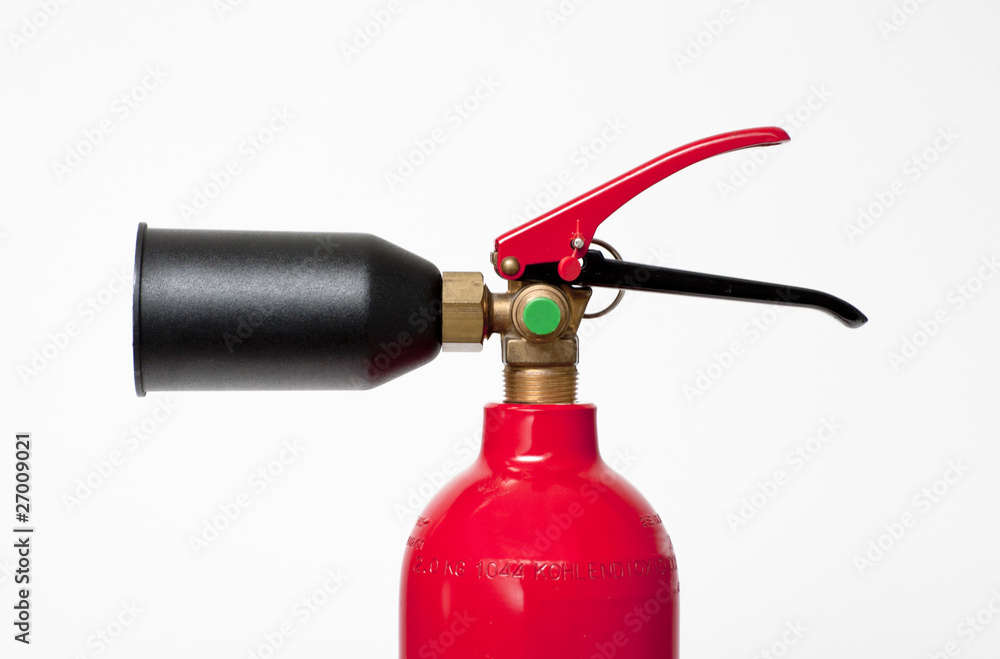 Fire extinguisher - upper part Fire extinguisher - upper part