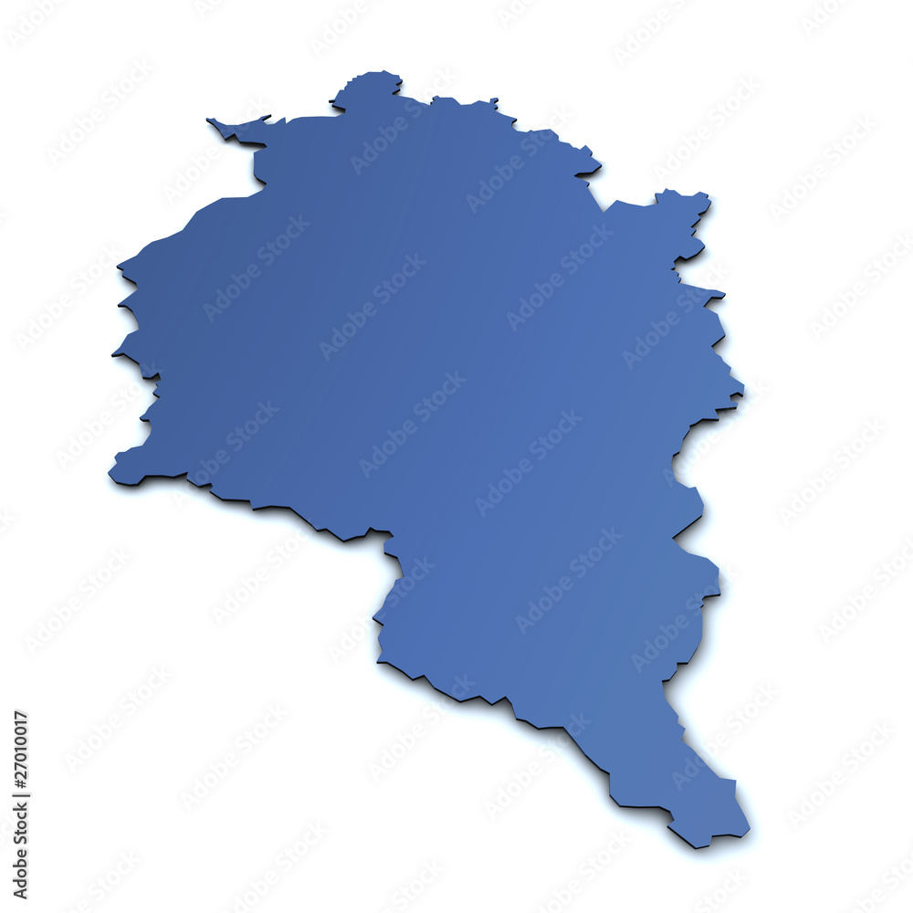 Karte von Vorarlberg