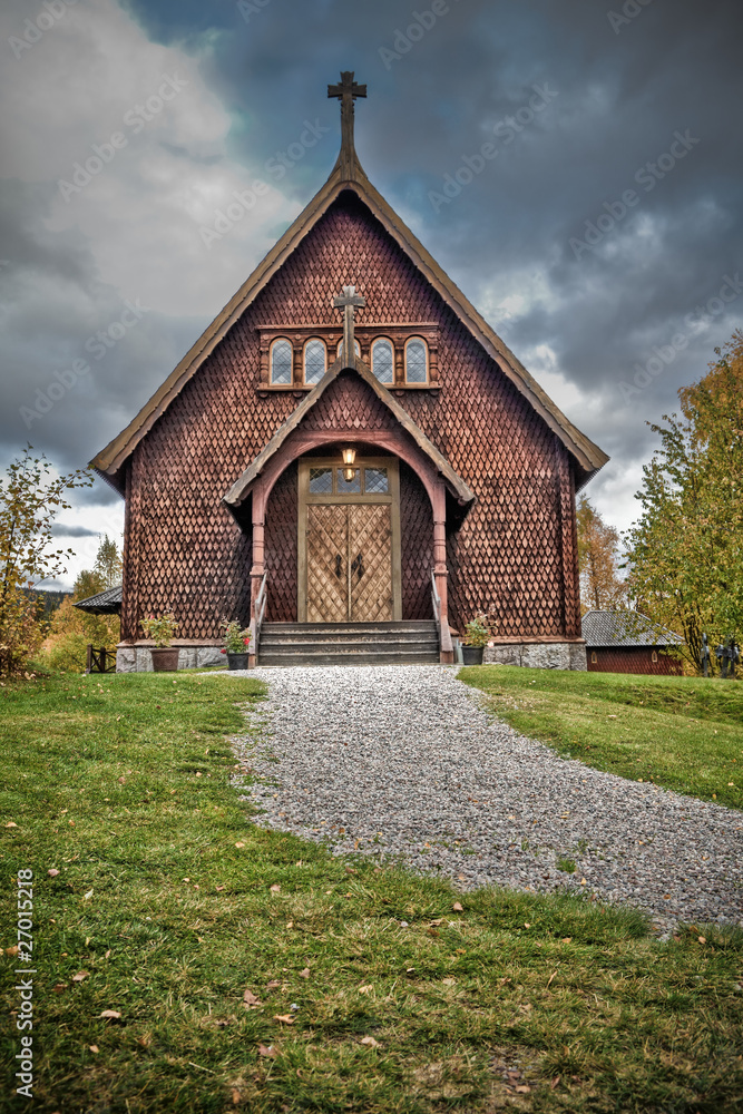 Stabkirche in Schweden